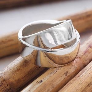 SILPADA Band Together Ring 925 Sterling Silver 8